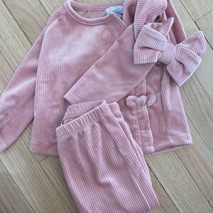 Mud Pie baby girls set